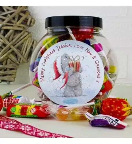 PERSONALISED ME TO YOU CHRISTMAS SWEET JAR
