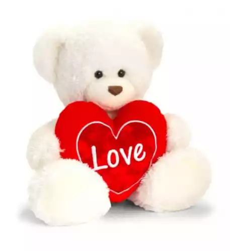 Barnaby White Teddy Bear