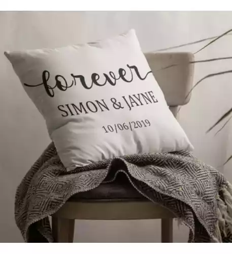 Personalised Forever Cushion