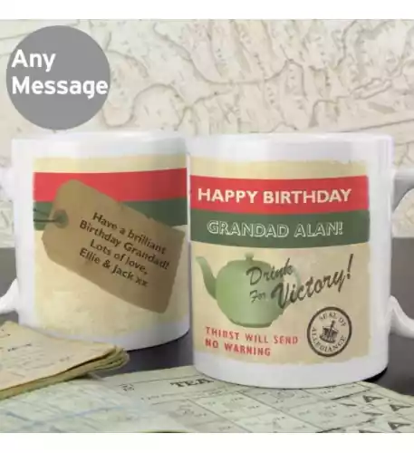 Personalised Nostalgia Mug