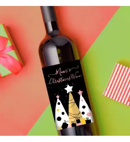 Christmas Wine Gifts - Mum's Christmas Wine