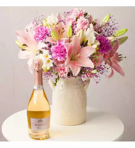 Blossom Pink Prosecco Gift