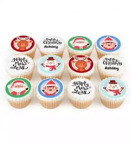 12 cute xmas cupcakes