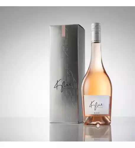 A Bottle of Kylie Minogue RosÃ© in Bespoke Gift Box