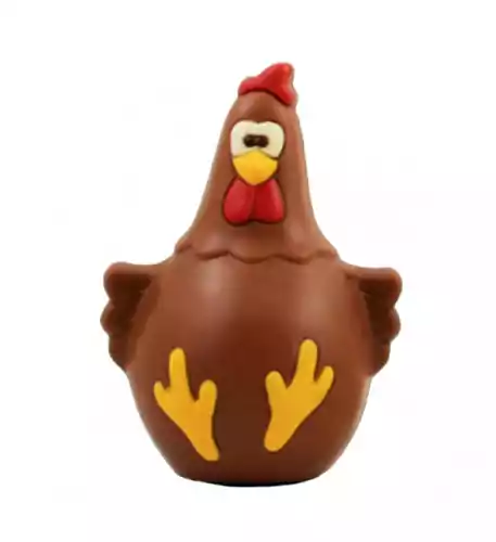 Bunty, the best Easter chicken Callebaut milk chocolate